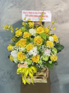 37 Giỏ Hoa Ánh Vàng