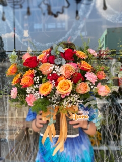 44 Giỏ Hoa Nồng Cháy