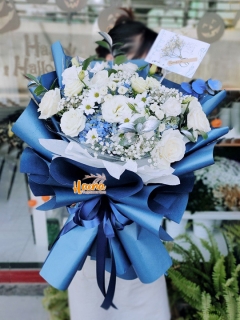 01 Bó Hoa Biển Xanh