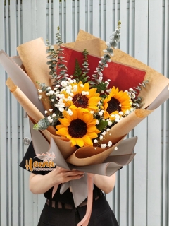 02 Bó Hoa Mặt Trời