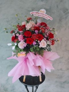 34 Giỏ Hoa Hồng Phát