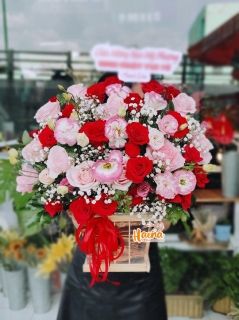 31 Giỏ Hoa Song Hỷ